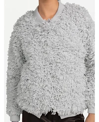 Gobi Cashmere Women's Loop-Stitch Cardigan