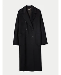 Gobi Cashmere Women's Double Breasted Long Coat