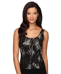 Alex Evenings Petite 2-Pc. Sequined Twinset