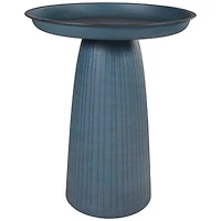 Gleeful Garden Metal Outdoor Bird Bath