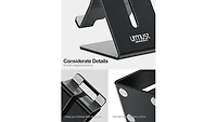 Urmust Aluminum Phone Stand for Desk | Holder iPhone 5-15 Series, Office Decor Accessory