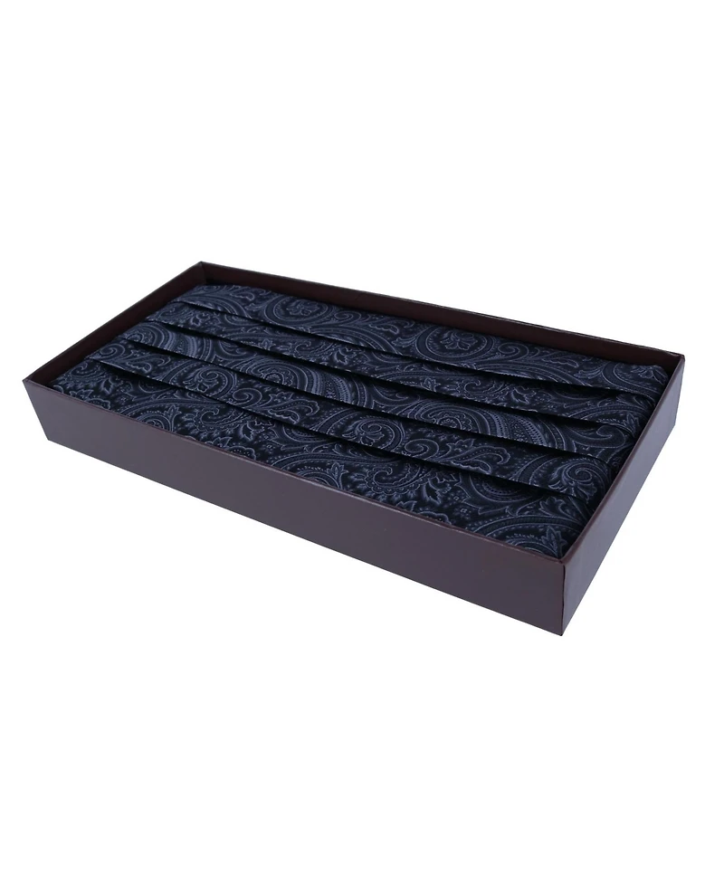 Trafalgar Men's Sobee Paisley Cummerbund and Bow Tie Set