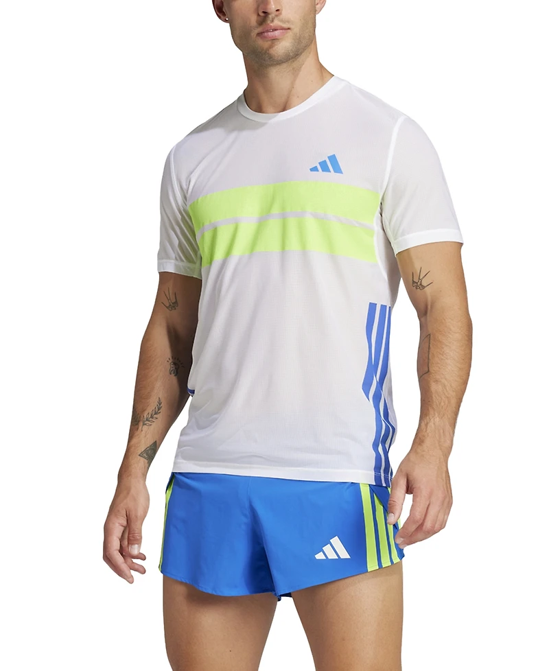 adidas Men's Slim-Fit Adizero Retro Running Shorts