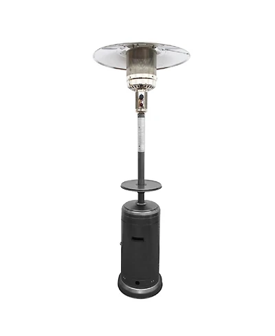 48000 Btu Steel Propane Patio Heater with Cylindrical Pole Design for Outdoor Use