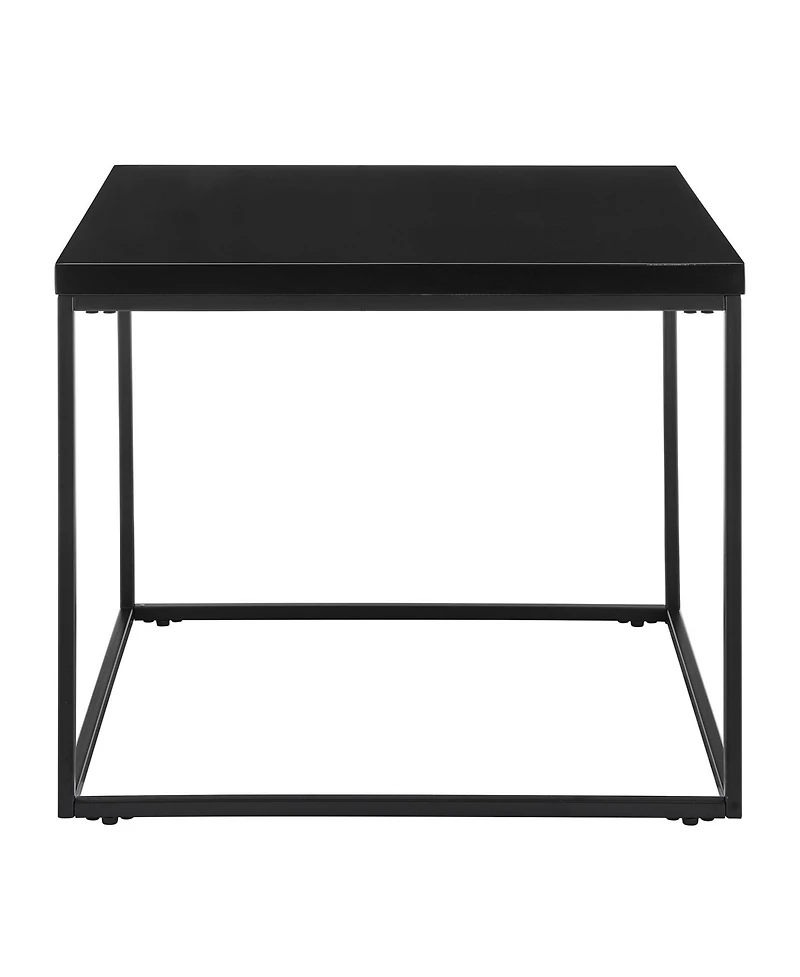 Modern Square End Table with Sturdy Design for Small Spaces