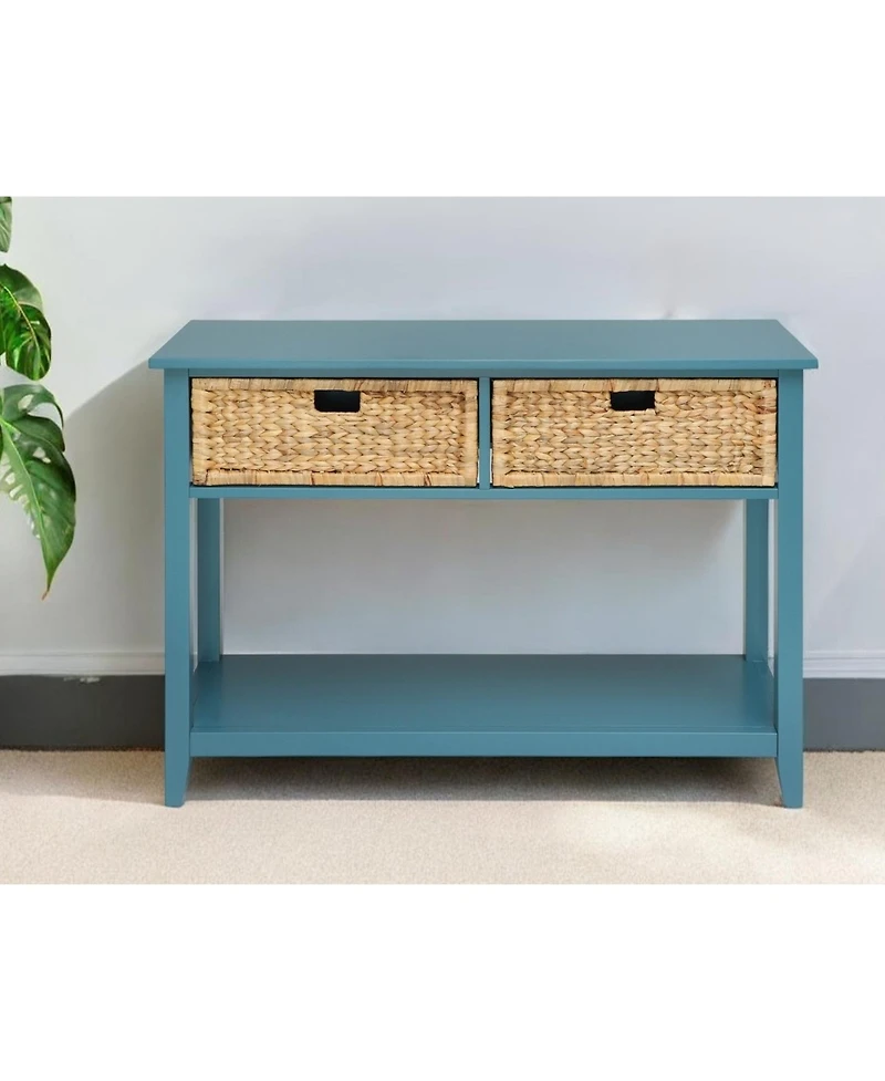 Solid Wood Console Table – Stylish Entryway, Living Room, or Hallway Accent with Durable Construction