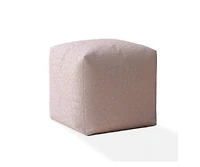 Cotton Knit Pouf Ottoman – Comfortable and Lightweight