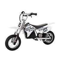 Razor MX400 Dirt Rocket Electric Motocross Motorcycle Bikes, 1 Black & 1 White