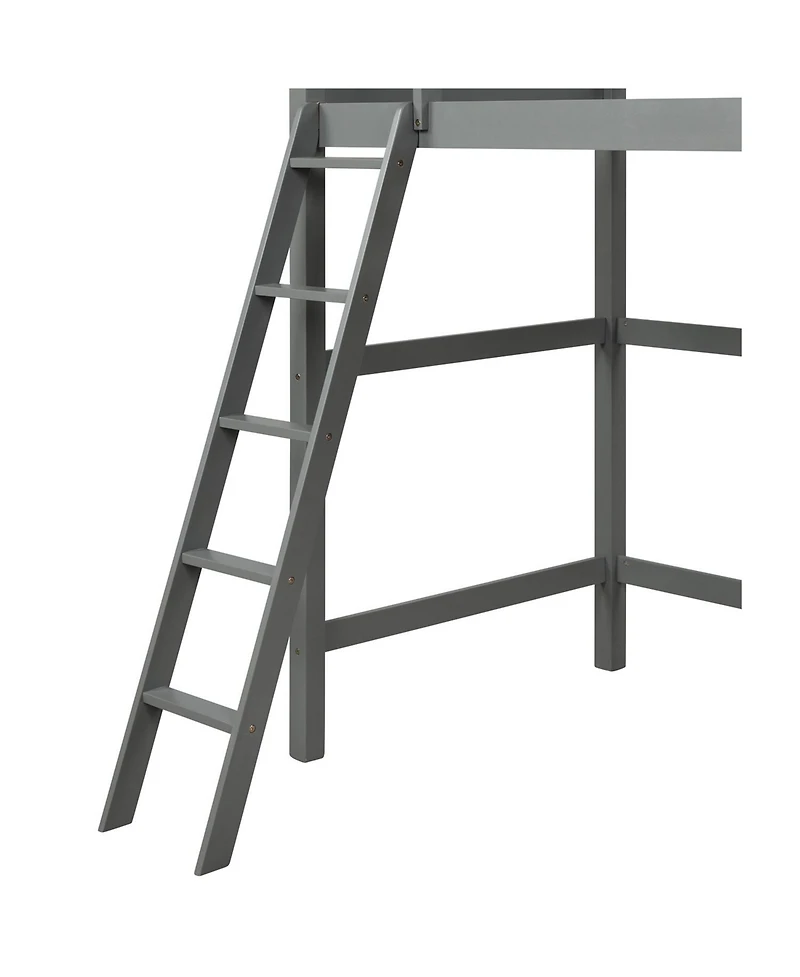 Tall Loft Bed – Sturdy and Modern Elevated Frame