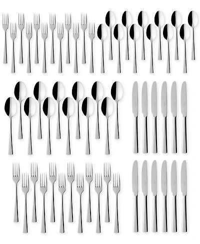 Villeroy & Boch Chancellor 60-Piece Flatware Set, Service for 12