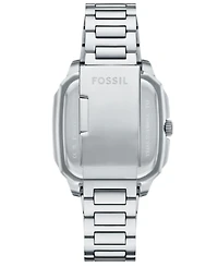 Fossil Men's Crosby Three-Hand Date Stainless Steel Watch