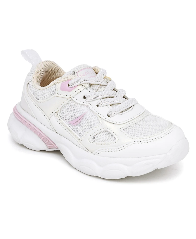 Nautica Toddler and Little Girls Albis Casual Sneakers