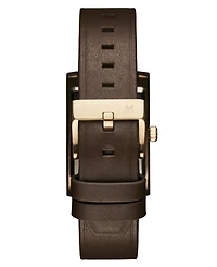Mvmt Men's Newporter Brown Leather Strap Watch, 28mm