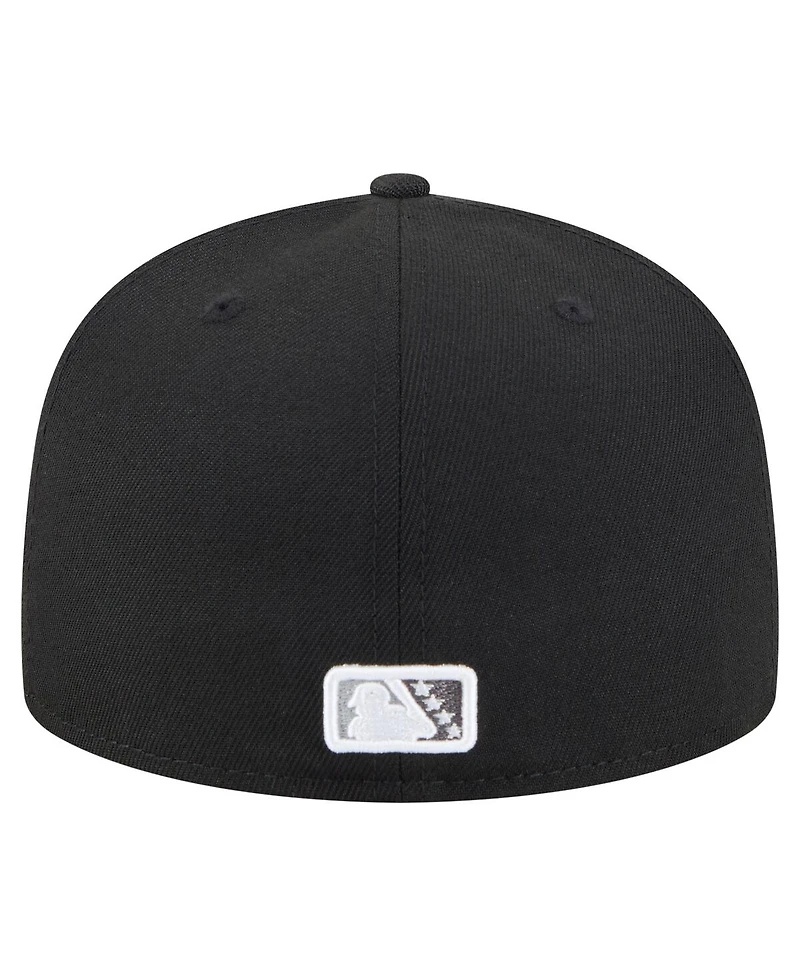 New Era Men's Black Chattanooga Lookouts Authentic Collection 59FIFTY Hat