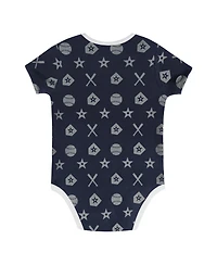 Outerstuff Baby Boys and Girls 2-Piece Navy New York Yankees On Deck Diaper Cover Set