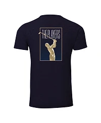 Ahead Men's Blue The Players Trophy Instant Classic Tri-Blend T-Shirt