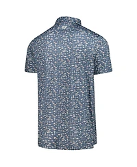 FootJoy Men's Blue Wm Phoenix Open ProDry All Over Print Polo Shirt