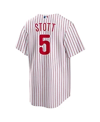 Nike Men's White Bryson Stott Philadelphia Phillies Replica Player Jersey
