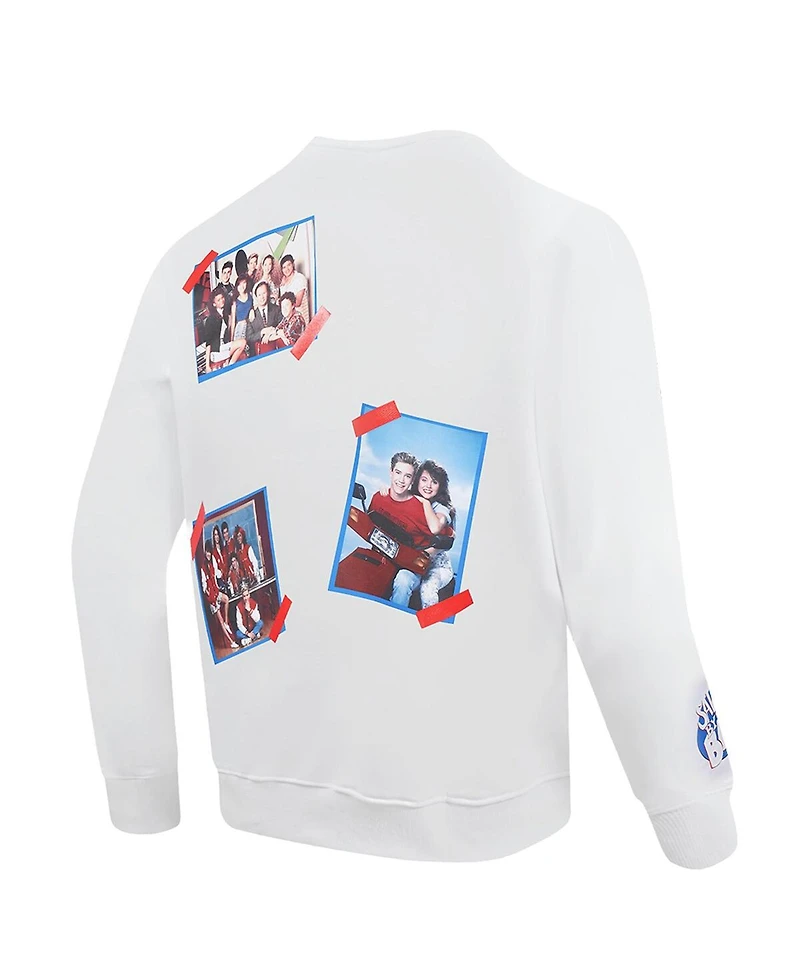 Freeze Max Men's White Saved by the Bell Pullover Sweatshirt