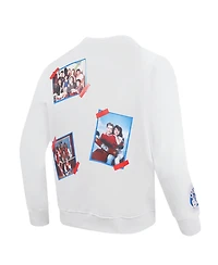 Freeze Max Men's White Saved by the Bell Pullover Sweatshirt
