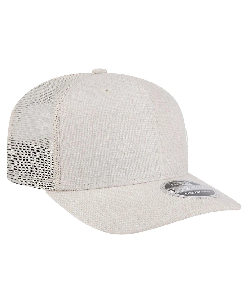 New Era Men's Light Beige Chicago White Sox Flawless 9SEVENTY Stretch Snap Hat
