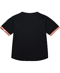 Mitchell & Ness Men's Black Florida Gators On The Clock Full-Button Fashion Jersey