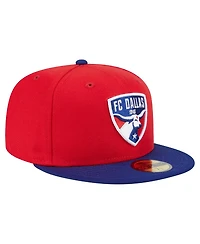 New Era Men's Red Fc Dallas 2025 Kickoff 59FIFTY Fitted Hat