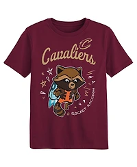 Outerstuff Preschool 2-Piece Cleveland Cavaliers Guardians Of The Galaxy T-Shirt Set