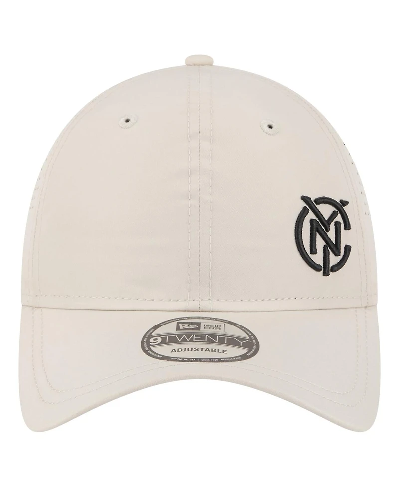 New Era Men's Tan New York City Fc Active 9TWENTY Adjustable Hat