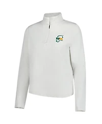 Under Armour Women's White 2025 Wm Phoenix Open Rose Jacquard Quarter-Zip Top