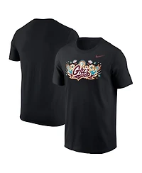 Nike Men's Black Montana Grizzlies Core Cotton T-Shirt