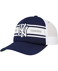 Mitchell & Ness Men's Navy New York Yankees Sideline Trucker Adjustable Hat