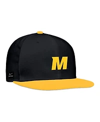 Nike Men's Black Missouri Tigers On-Field Baseball Performance Fitted Hat