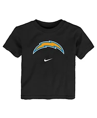 Nike Toddler Black Los Angeles Chargers Logo T-Shirt