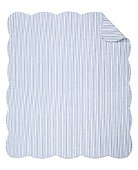 Levtex Martha Stripe Reversible Quilted Throw, 50" x 60"