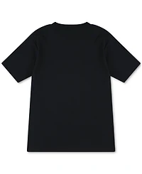 Jordan Big Boys Customized Air Flame Graphic T-Shirt