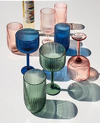 Abode Homewares Mesa Stemless Glasses, Set of 6