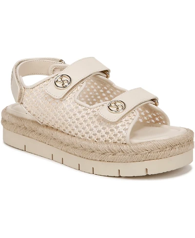 Sam and Libby Women's Austin Double Strap Flatform Sandals