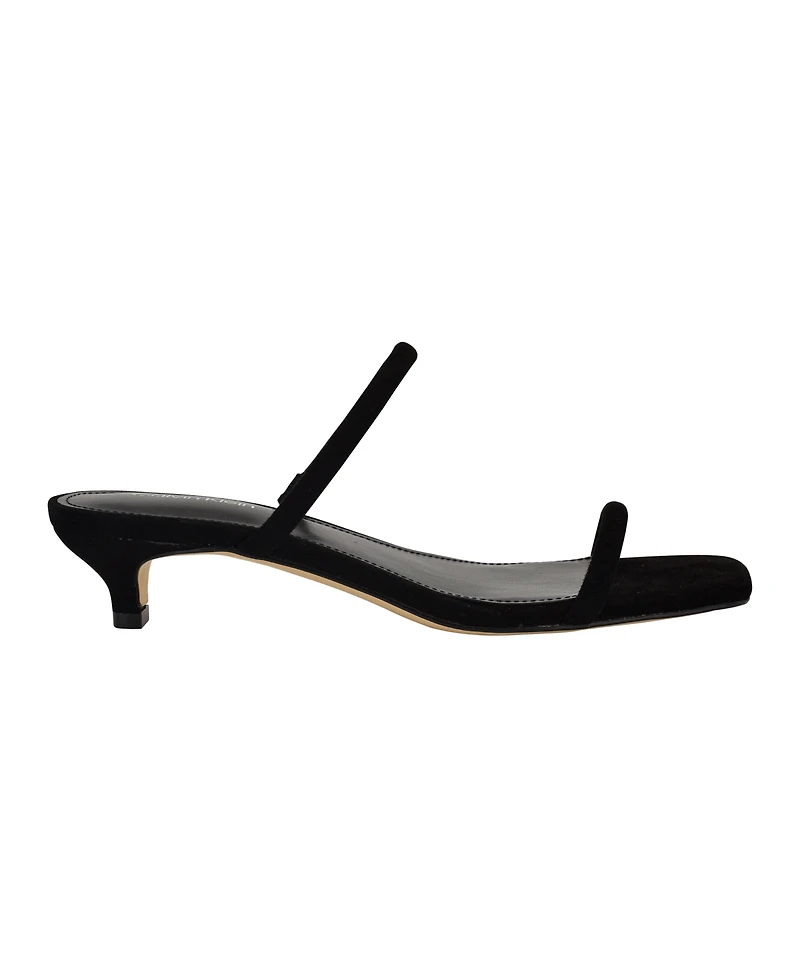 Calvin Klein Women's Limia Strappy Kitten Heel Sandals