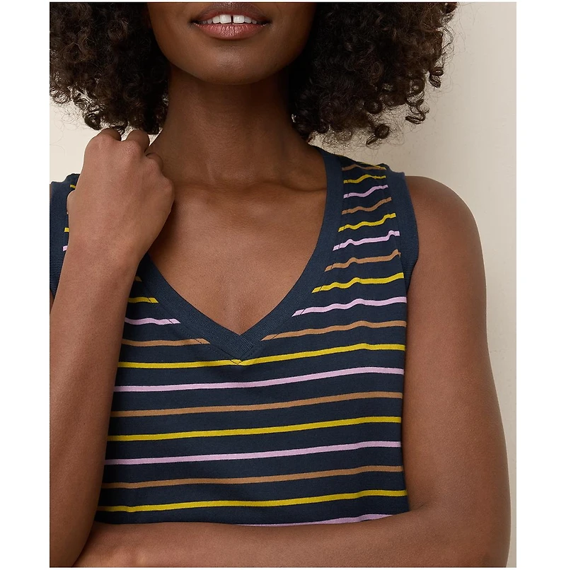 Pact Women's Organic Cotton Softspun V-Neck Tank