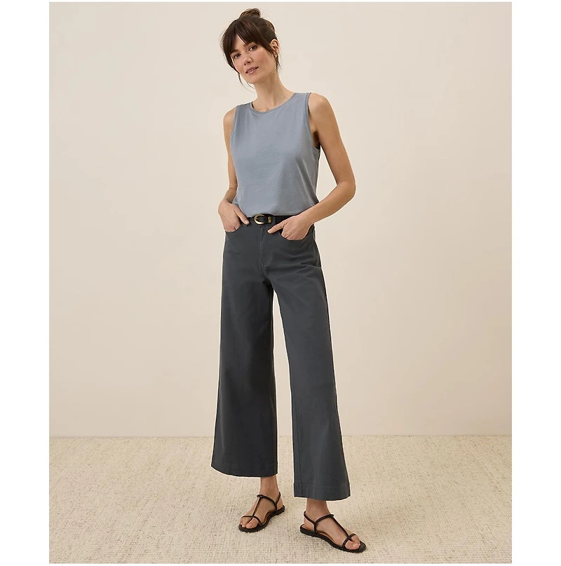 Pact Women's Organic Cotton Softspun High Neck Tank