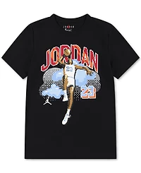 Jordan Big Boys Short-Sleeve Pixel Graphic T-Shirt