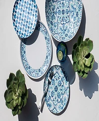 Abode Homewares Palazzo Tiles 6-Pc. Dinner Plates, Service For 6
