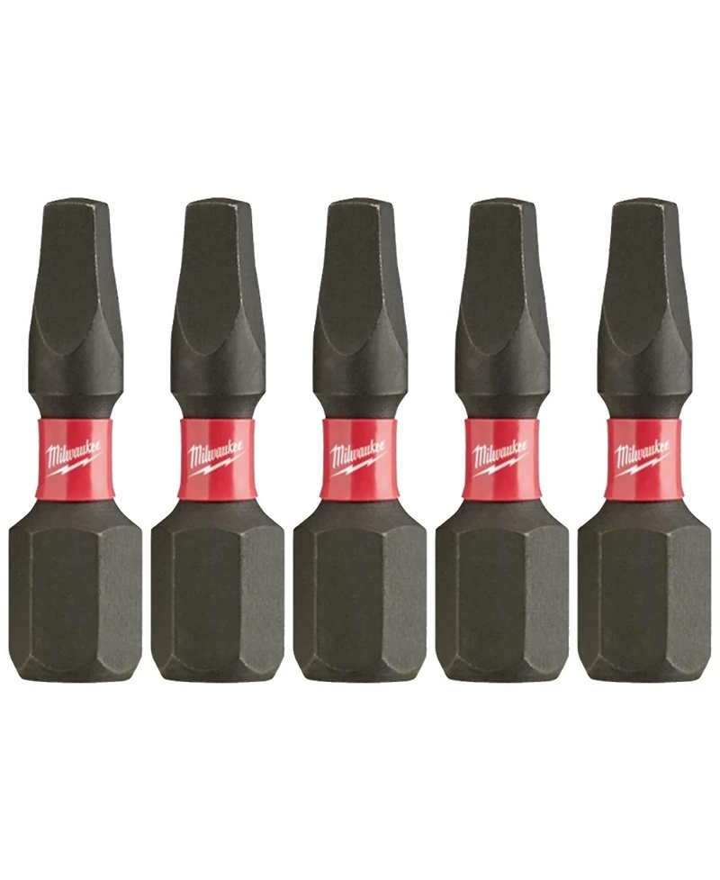 Milwaukee 48-32-4605 Shockwave Impact Square Recess #2 Insert Bits
