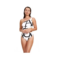 Luma Gottex Women's Signature One Shoulder Cut Out Piece