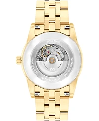 Movado Women's Museum Classic Swiss Automatic Yellow Pvd Watch, 33mm