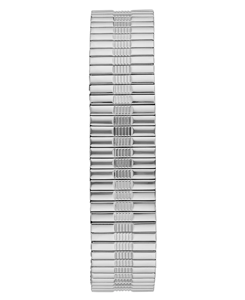 London Fog Unisex Baldwin Silver Link Alloy Watch, 37mm