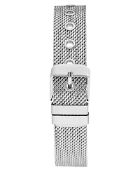 London Fog Unisex Cavern Silver Alloy Mesh Watch, 24mm