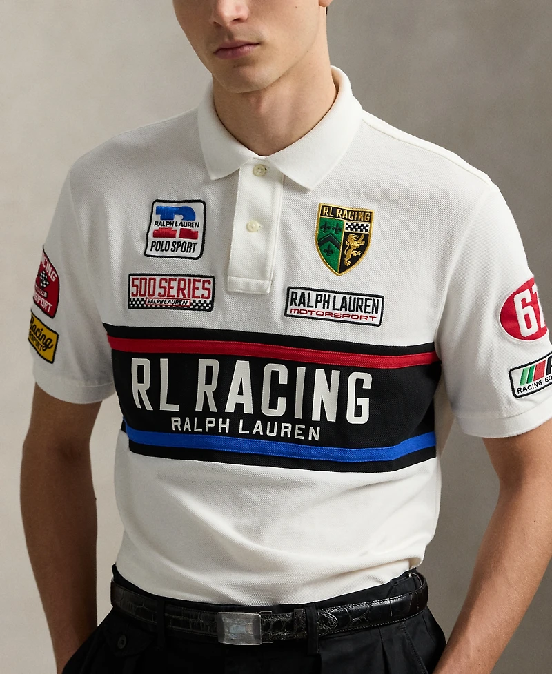 Polo Ralph Lauren Men's Classic-Fit Mesh Graphic Shirt