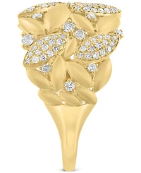 Effy Diamond & Polished Navette Cluster Ring (1/2 ct. t.w.) in 14k Gold